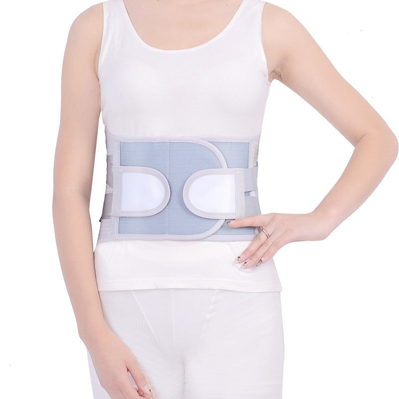 Self-Heating Waist Protector - Steel Plate Support, Breathable Double-Sided Mesh, Adjustable S–XL