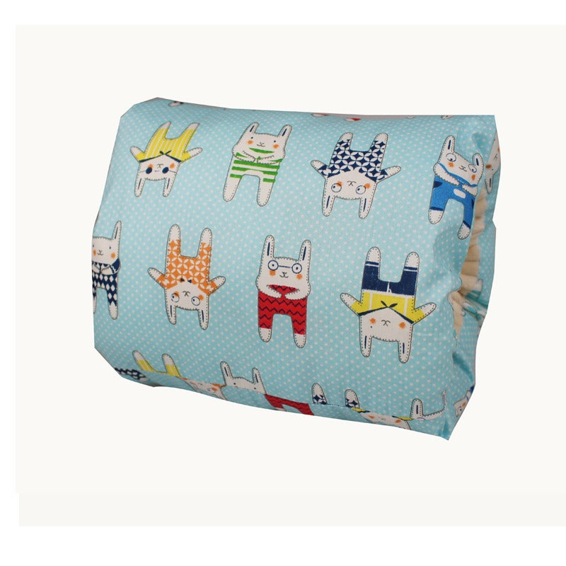 Adjustable Baby Nursing Arm Pillow - Pure Cotton, Washable Breastfeeding Cushion, 25×23cm