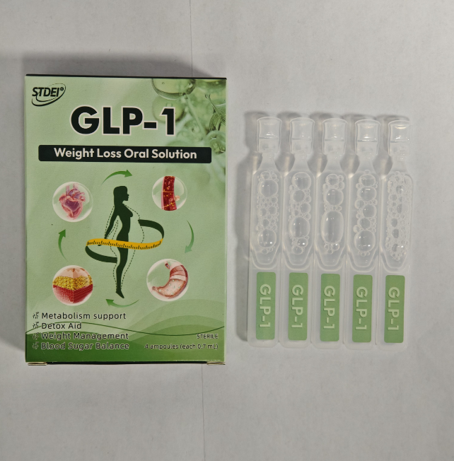 GLP-1 Oral Solution Moringa Drops - Universal Skin Type, Home Use, 3-Year Shelf Life