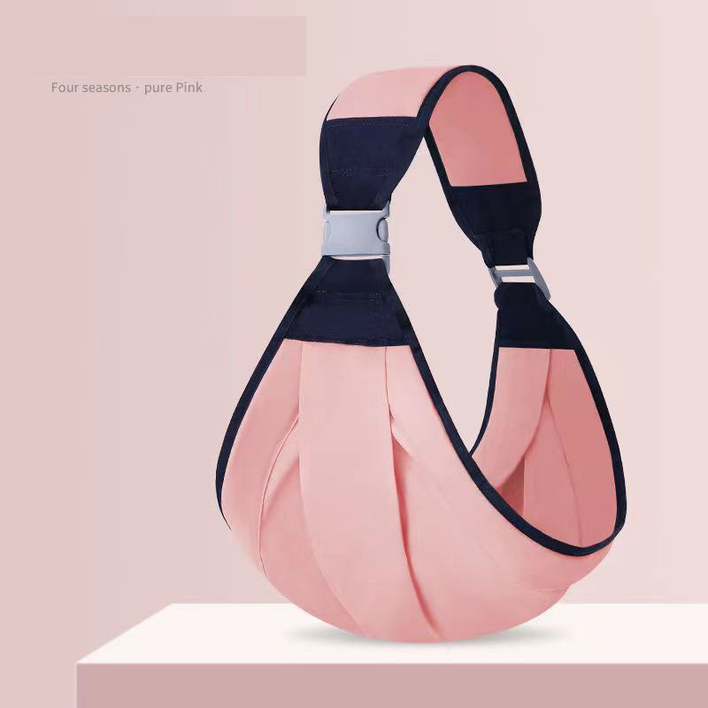 Simple Breathable Baby Carrier - Multifunctional, Adjustable for 0-36 Months, Multiple Fabrics & Colors