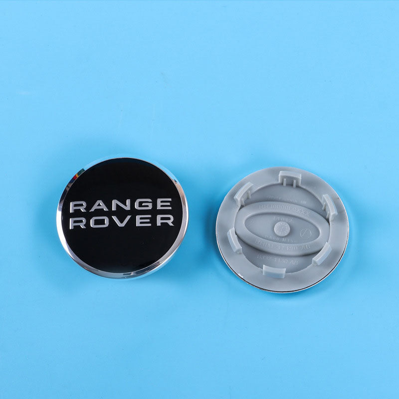 Land Rover 62mm Wheel Hub Center Covers - ABS + High Gloss Aluminum, Multiple Models