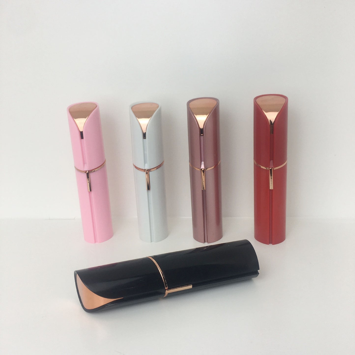 Lipstick Eyebrow Trimmer - Electric, Battery/Rechargeable, Multiple Colors, Women’s Shaver Hair Remover