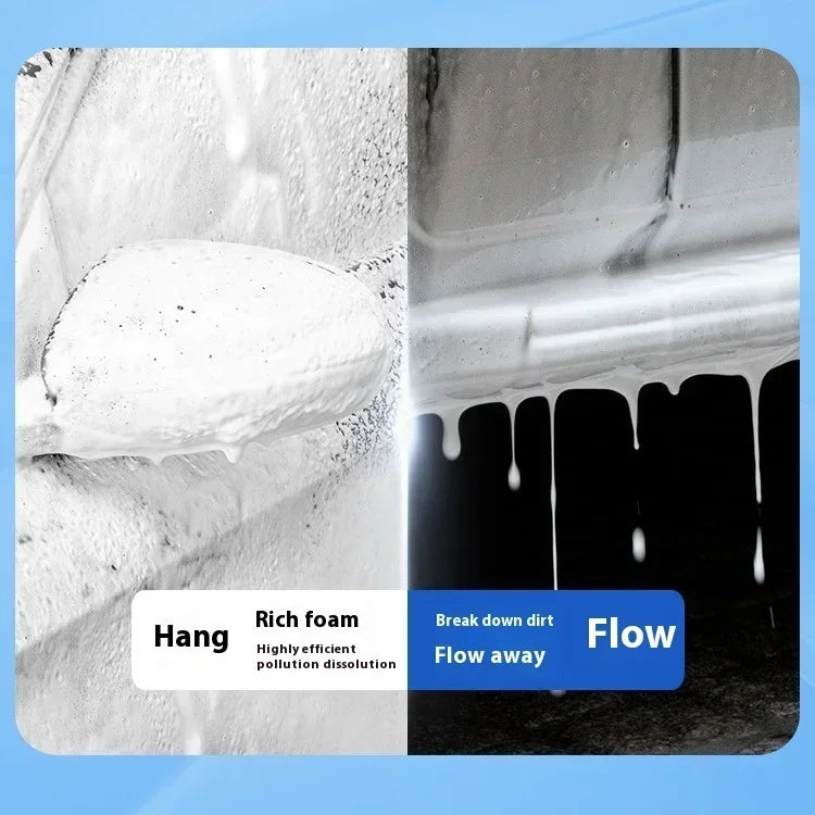 2L Electric Snow Foam Sprayer - Battery Powered, 8BAR, PE+PP, Pressure Relief Valve