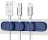 Baseus Pea Magnetic Cable Clamp USB Cable Manager Clip Desktop Charging Cable Winder