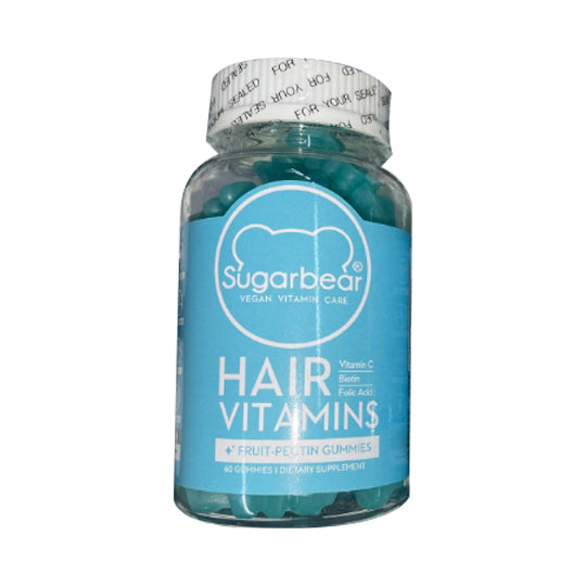 Hair, Skin & Nails Gummies - Collagen & Biotin Supplement, Vitamins & Minerals