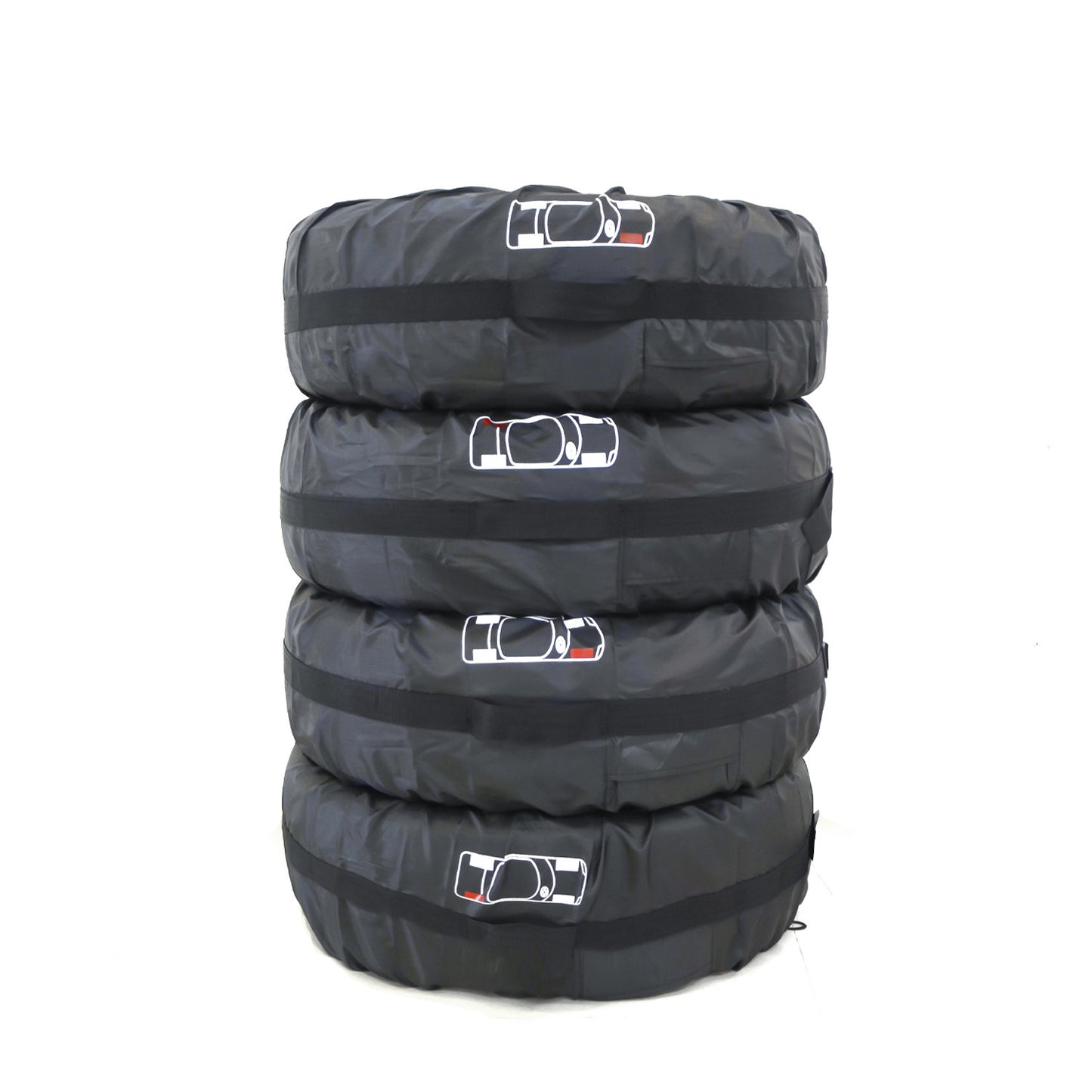 Oxford Cloth Waterproof Tire Protection Covers - 4-Pack, S/L