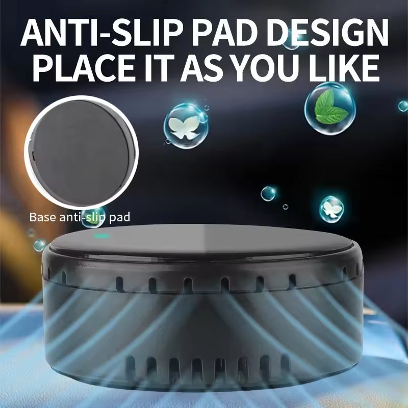 Solar-Powered Air Purifier - Negative Ion, Formaldehyde & Odor Removal, Microcomputer Smart Control