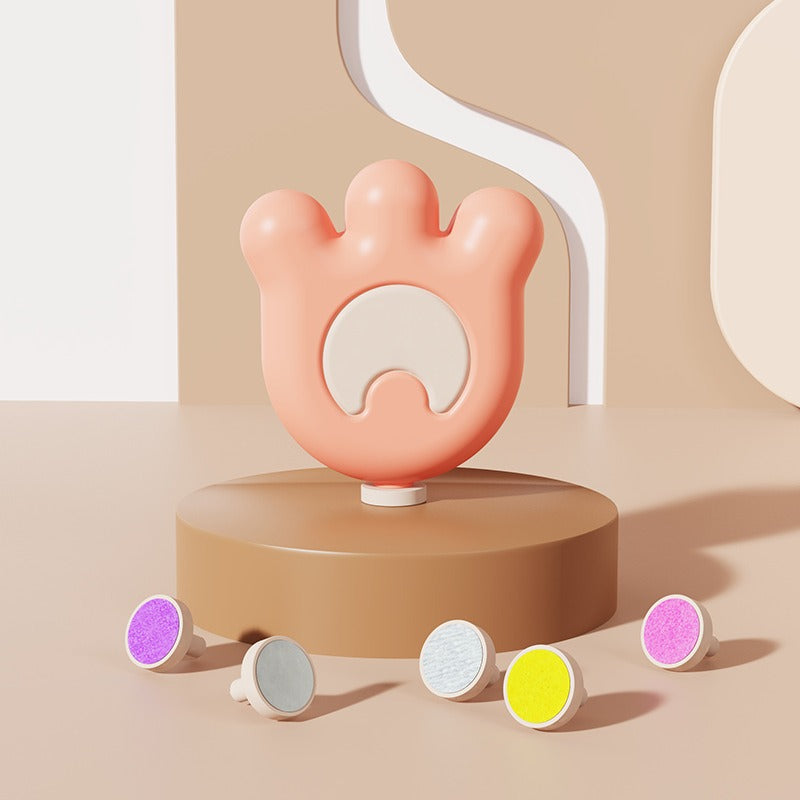 Electric Baby Nail Grinder - Handheld Polisher, Mini Size, Safe & Portable - 5 Grinding Heads