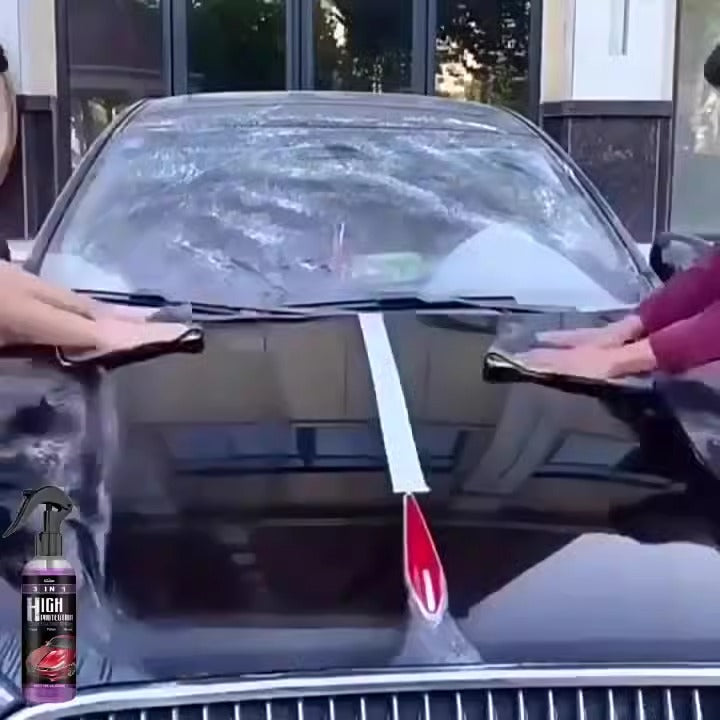 3-in-1 Fast Car Paint Coating Spray - High Protection, Color Change, Cleaning