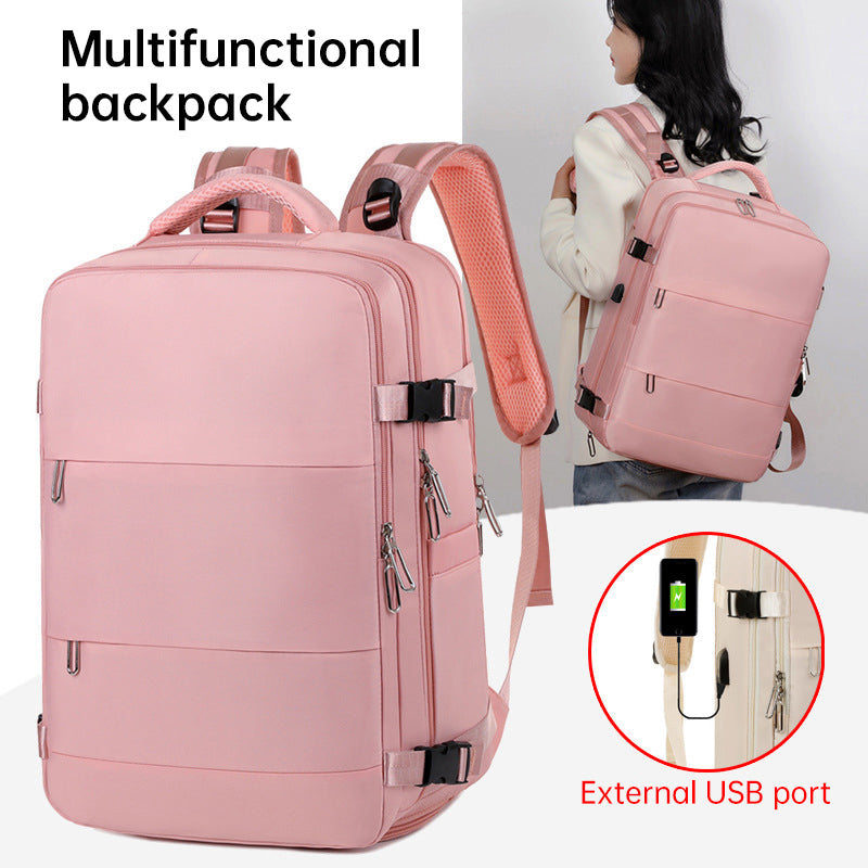 Foldable Waterproof Bag: 20L, lightweight portable backpack for all, outdoor hiking/travel.
