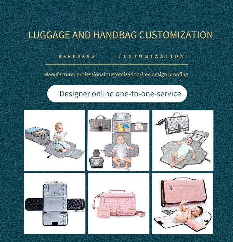 Foldable Baby Changing Mat - Portable Waterproof Travel Changing Pad, 102x56 cm