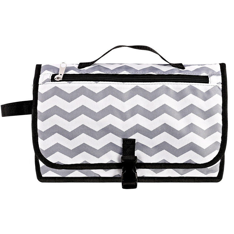 Portable Waterproof Diaper Changing Pad - Foldable Travel Clutch & Bassinet