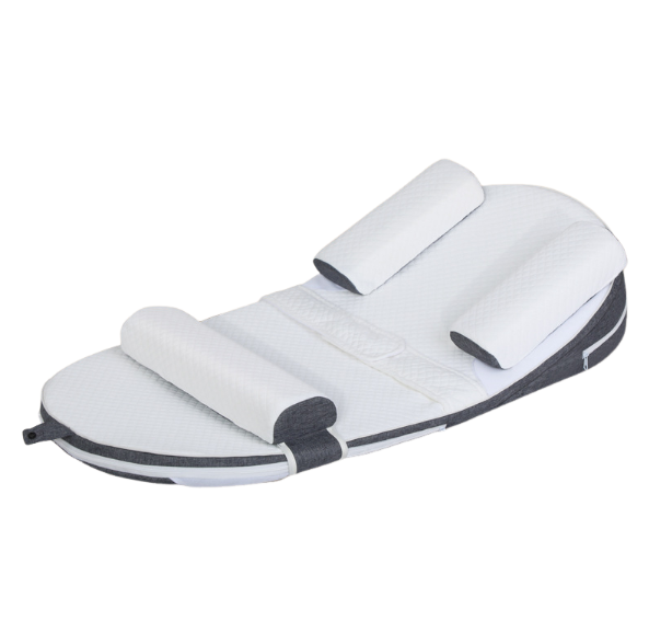 Anti-Spitting Slope Pad Pillow - Cotton Feeding, Anti-Choke Cushion for Newborns, Year-Round