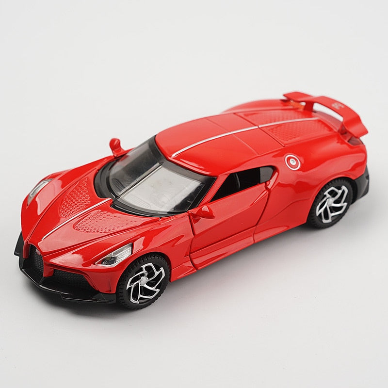 1:32 Toy Car Bugatti Lavoiturenoire Toy Alloy Car Diecasts & Toy Vehicles Car Model Miniature Scale Model Car Toys For Children