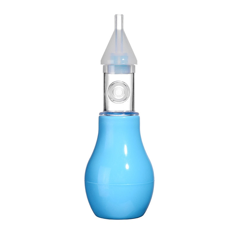 Infant Silicone Nasal Aspirator - Pump-Type Mucus Cleaner, Anti-Backflow, Safe & Non-Toxic