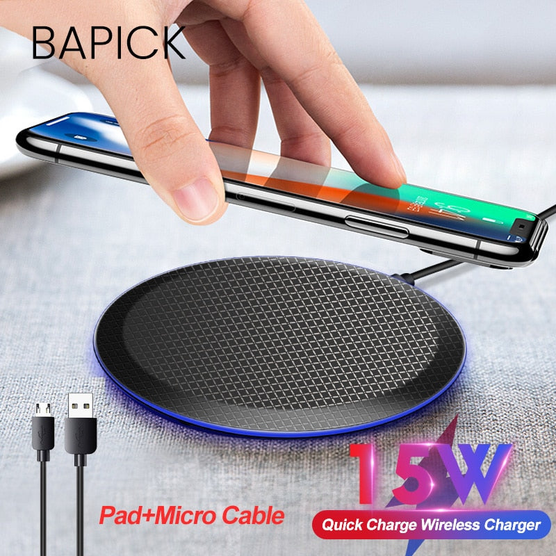 30W fast charger Qi wireless charger For IPhone 11 pro xs max xr wireless charging pad for Samsung S20 xiaomi mi 10