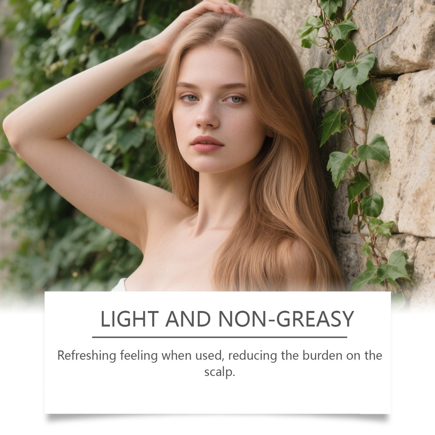 Hair Care Roller Serum Set - Smooth & Shiny Hair, Daily Nourishment, 6×5ml Essence, 2 Rollers, Complete Scalp Care