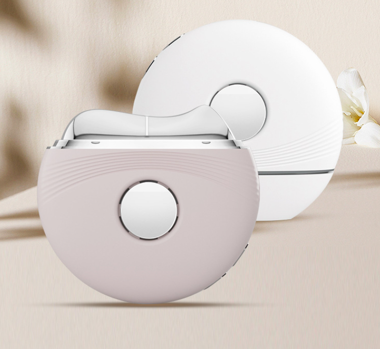 EMS Facial & Neck Scraping Board - Microcurrent Vibration, Lifting & Tightening, Color Light USB Beauty Device