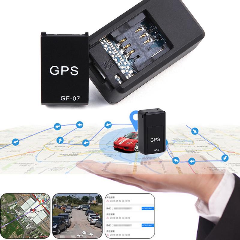 Mini GF07 GPRS Car GPS Tracker - Anti-Lost Locator, Voice-Control, Recording, Real-Time Tracking, Magnetic