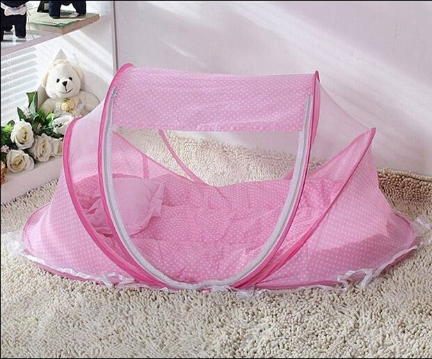 Foldable Newborn Mosquito Net - Mongolian Yurt Baby Bed Cover, Multiple Sets