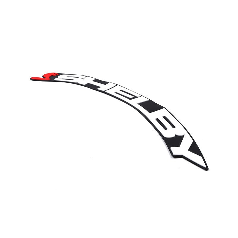 3D Letter Car Tire Stickers - PVC, Main Pattern Design, Adhesive, Set for 4 Wheels