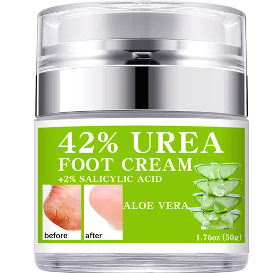 42% Urea Hand & Foot Cream - Intensive Moisturizing Body Lotion, Hydrating Care for Dry & Cracked Skin