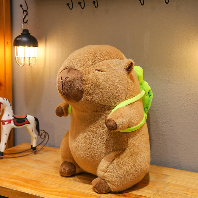 Capybara Plush Simulation Capibara Anime Fluffty Toy Cute Doll Stuffed Animals Soft Doll Plush Christmas Thanksgiving Gift