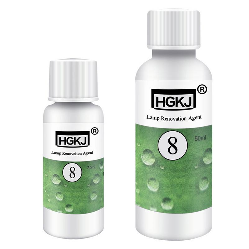 HGKJ-8 Car Headlight Cleaning Fluid - Repair & Refurbishment, Anti-Yellowing, Easy Application