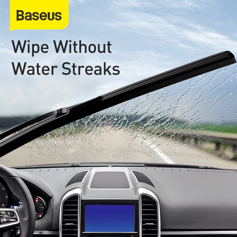 Baseus Universal Windshield Wiper Blade Refurbish Restorer - Scratch Repair, Compact, Tarnish Silver, Easy Force Application