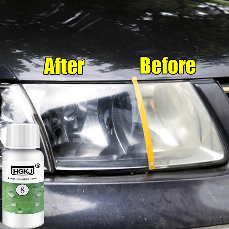 HGKJ-8 Car Headlight Cleaning Fluid - Repair & Refurbishment, Anti-Yellowing, Easy Application