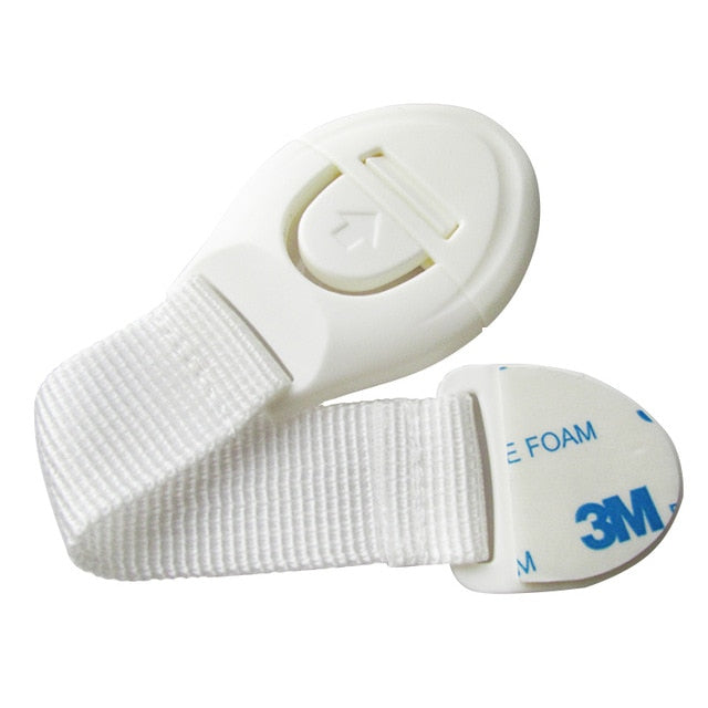 Child Safety Cabinet Locks - 10-Pack Plastic Drawer & Door Protection