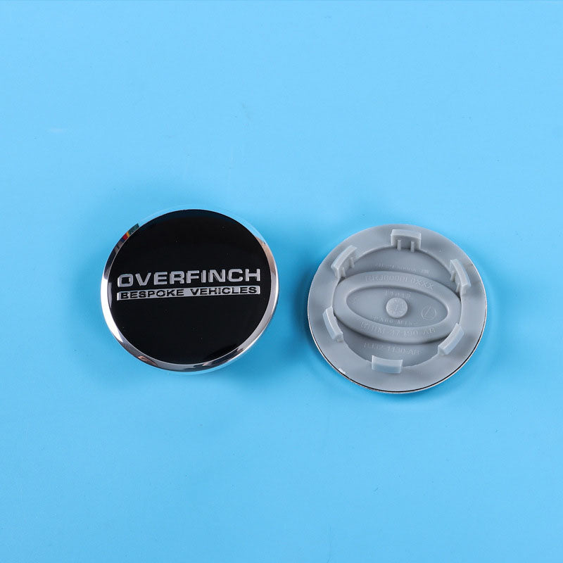 Land Rover 62mm Wheel Hub Center Covers - ABS + High Gloss Aluminum, Multiple Models