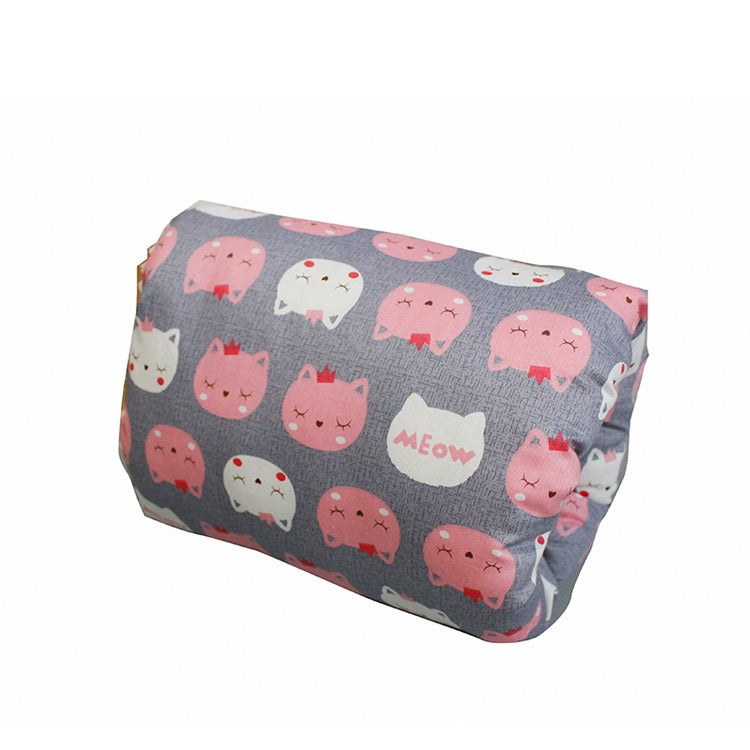 Adjustable Baby Nursing Arm Pillow - Pure Cotton, Washable Breastfeeding Cushion, 25×23cm