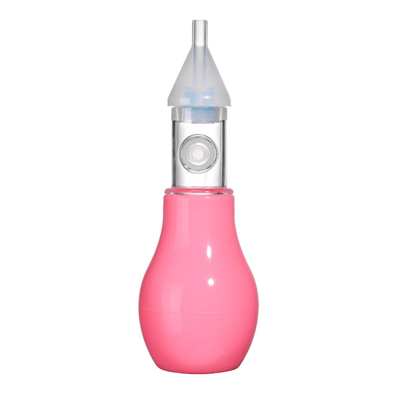Infant Silicone Nasal Aspirator - Pump-Type Mucus Cleaner, Anti-Backflow, Safe & Non-Toxic