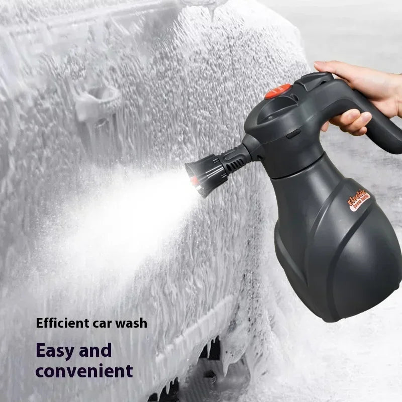 2L Electric Snow Foam Sprayer - Battery Powered, 8BAR, PE+PP, Pressure Relief Valve
