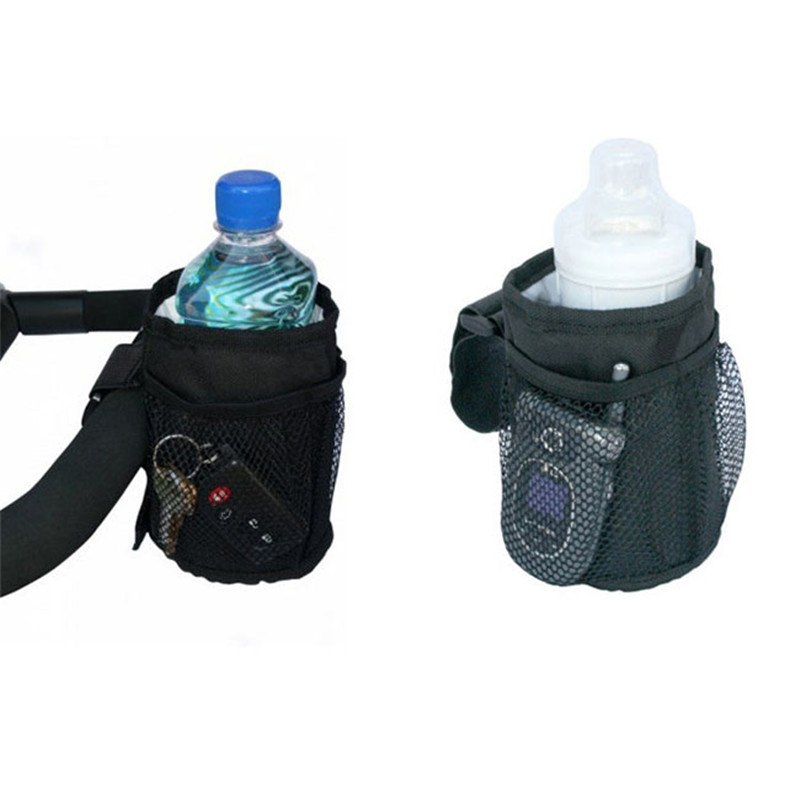 Universal Waterproof Stroller Cup Holder - Drink & Bottle Bag for Stroller, Bike, and Pram