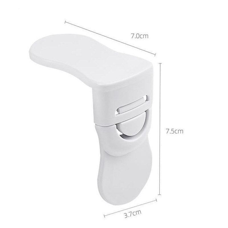 Child Safety Door Handle Lock - No-Drill Installation, For Baby & Pet Room Protection, 2 Colors