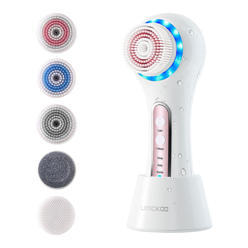 Electric Facial Cleansing Brush - Makeup Removal & Blackhead Cleanser, Portable, Universal
