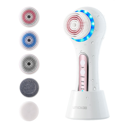 Electric Facial Cleansing Brush - Makeup Removal & Blackhead Cleanser, Portable, Universal