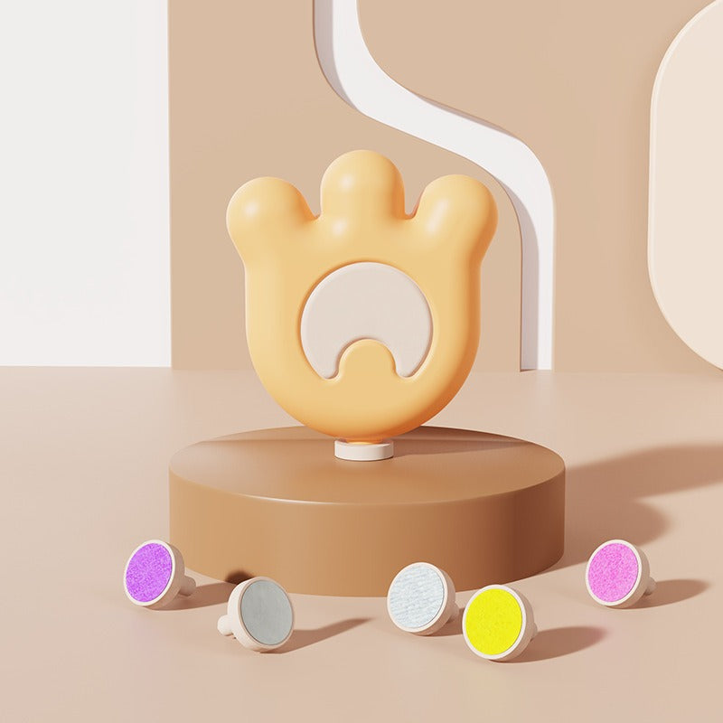 Electric Baby Nail Grinder - Handheld Polisher, Mini Size, Safe & Portable - 5 Grinding Heads