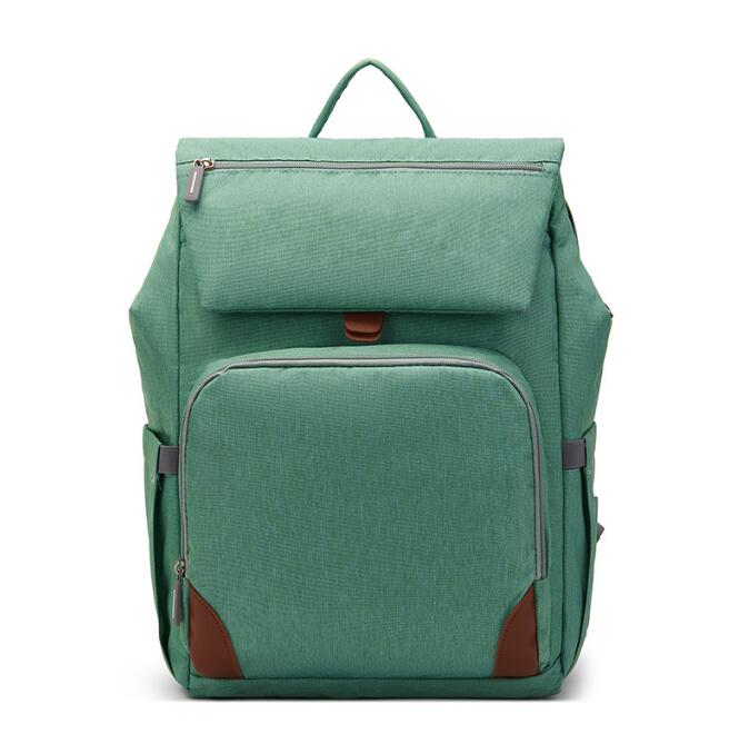 Convertible Mommy Bag with Mosquito Net - Waterproof Diaper Backpack, Portable Baby Bed, Large Capacity