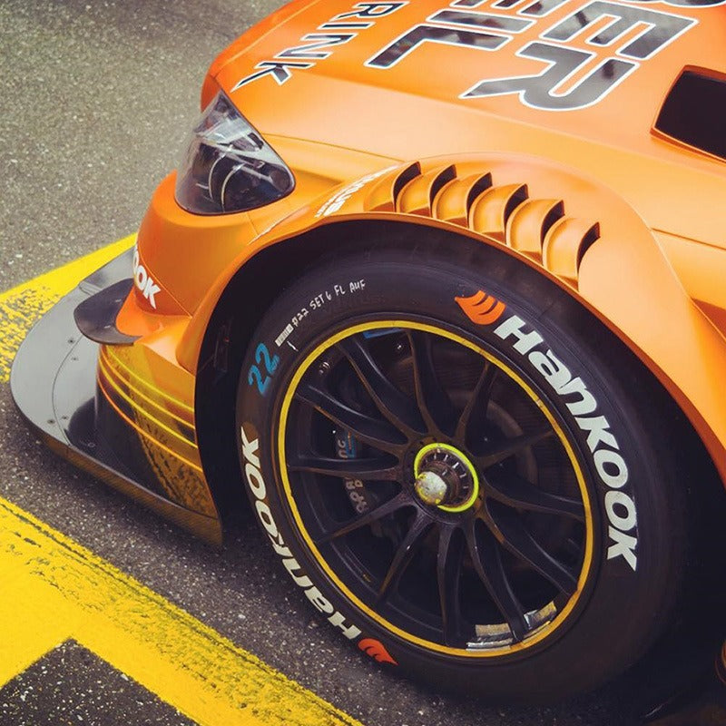 3D Letter Tire Stickers - PVC, Adhesive, Multiple Set Options