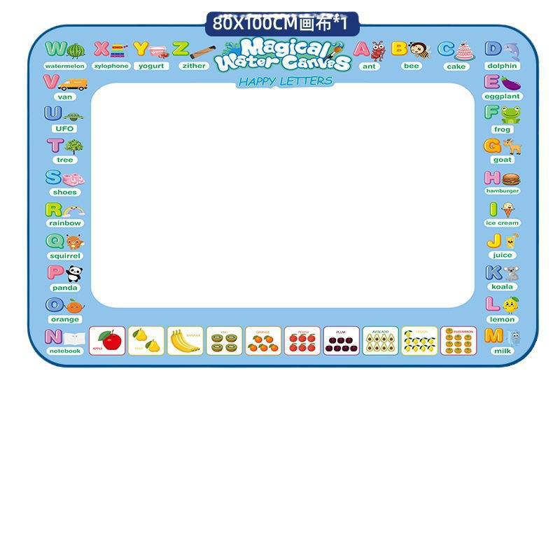 Reusable Water Doodle Mat - Magic Drawing Board for Kids, Washable Fabric, Multiple Themes & Sizes