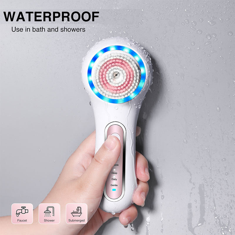Electric Facial Cleansing Brush - Makeup Removal & Blackhead Cleanser, Portable, Universal