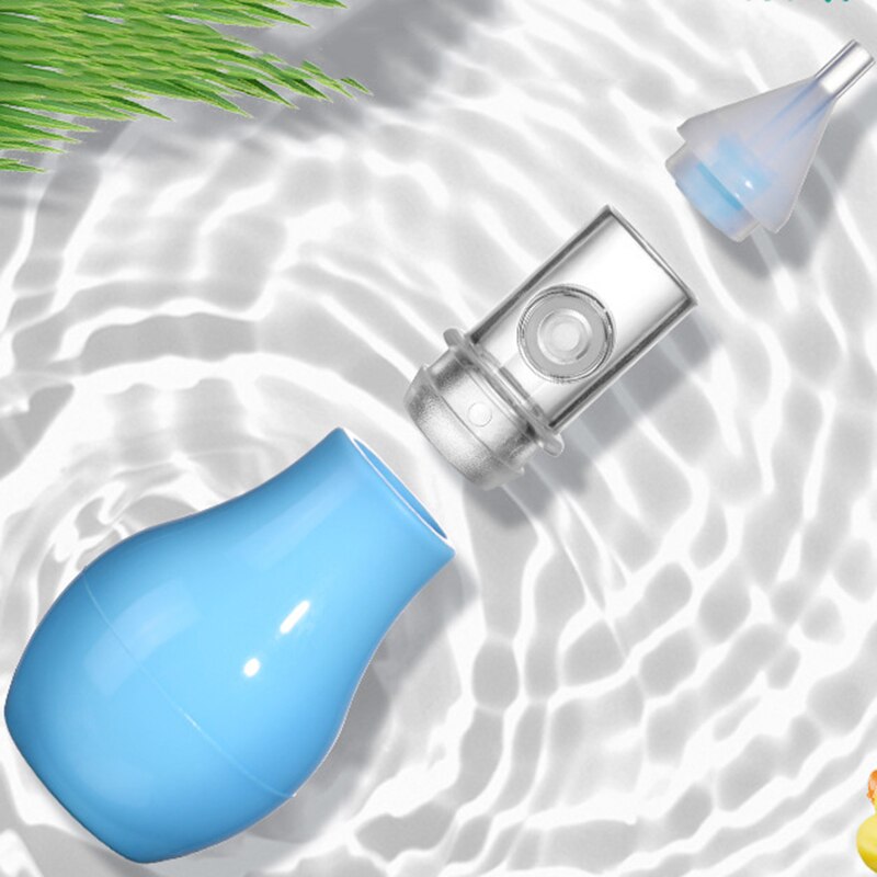 Infant Silicone Nasal Aspirator - Pump-Type Mucus Cleaner, Anti-Backflow, Safe & Non-Toxic