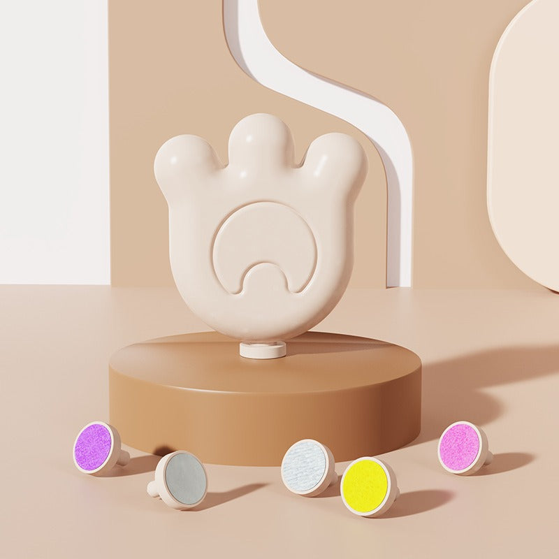 Electric Baby Nail Grinder - Handheld Polisher, Mini Size, Safe & Portable - 5 Grinding Heads