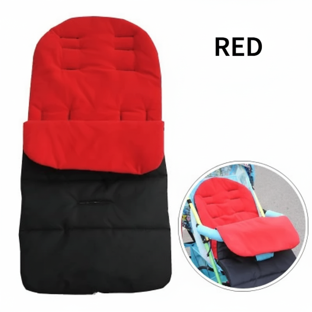 Baby Stroller Footmuff - Warm Sleep Bag & Car Seat Mat for Winter and Autumn
