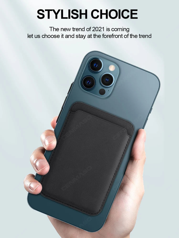 Magnetic Safe Magnetic Wallet Card Bag