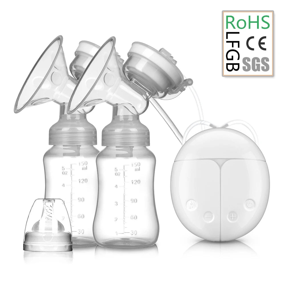 Electric Breast Pump - Unilateral & Bilateral, Manual Silicone & USB Powered, Breastfeeding Accessory